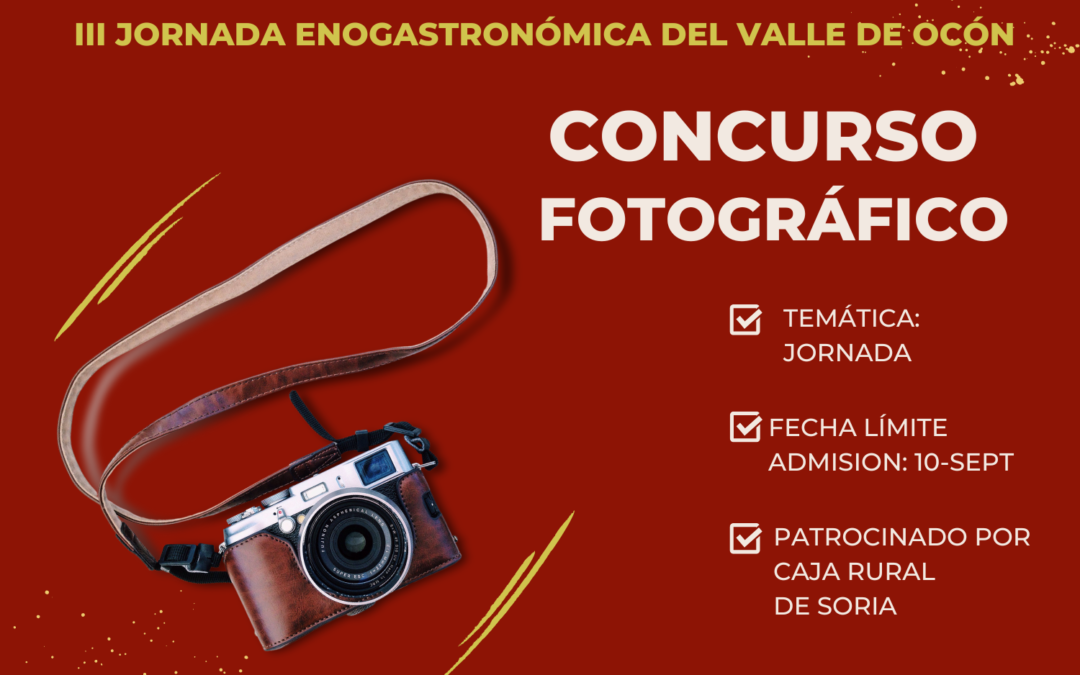 I Concurso Fotografía Jornada Enogastronómica del Valle de Ocón